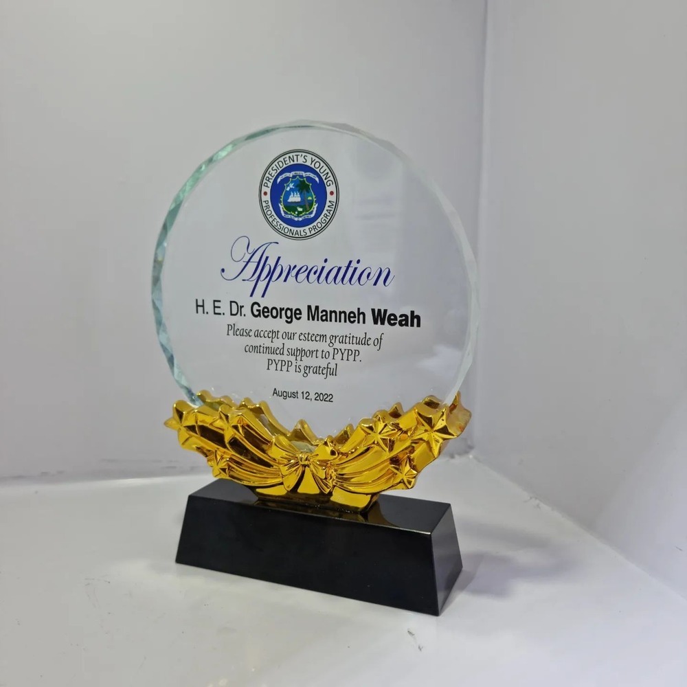 Branded corporate merchandise produced by King Sign & Design in Liberia